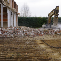 Démolition - Corps de Bâtiment : préparez le terrain en démolissant les structures existantes Croix